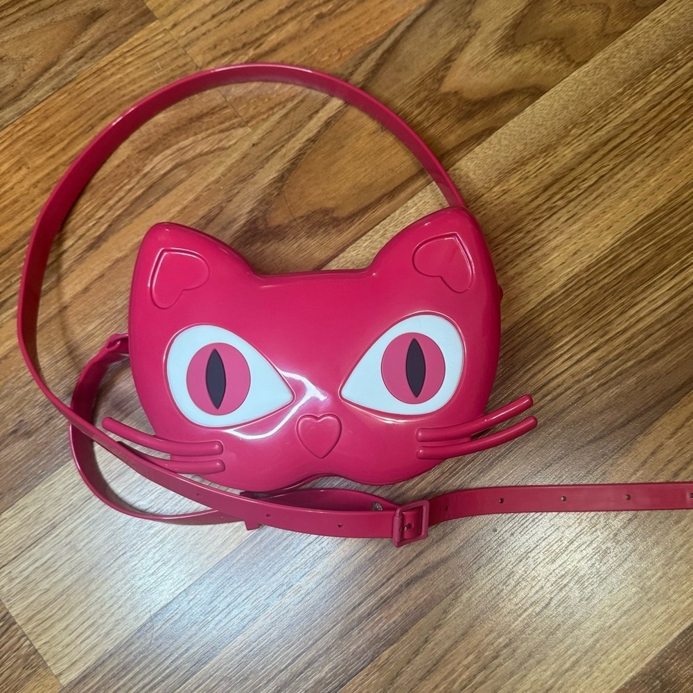 Mini Melissa Cat Jelly Crossbody Bag